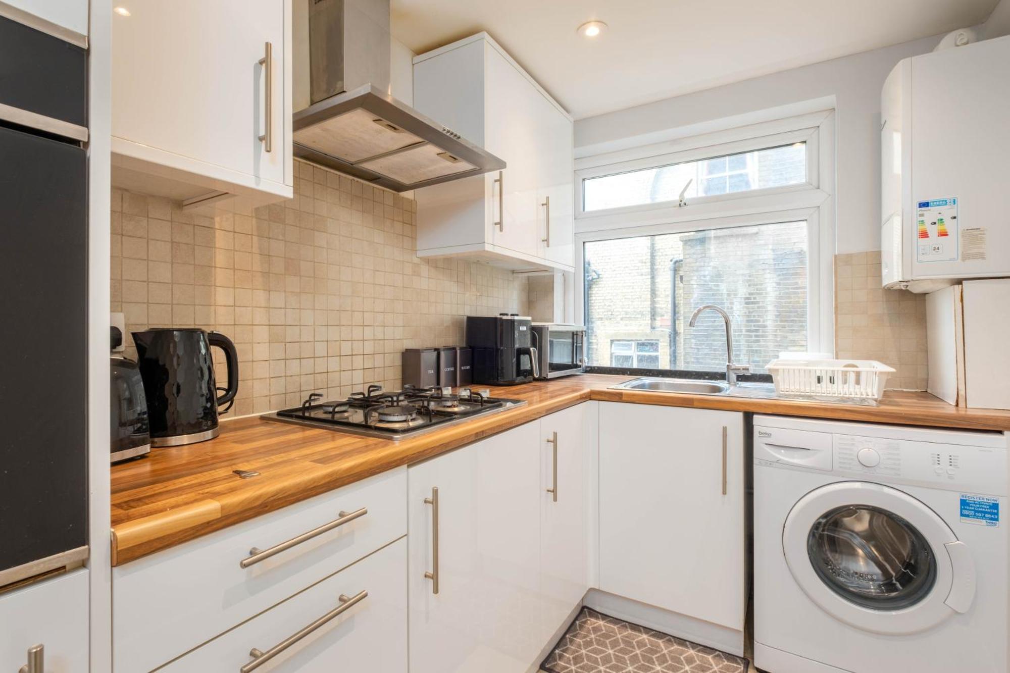 Stylish 2 Bedroom In Central Brighton Free Parking Near Beach And Train Station 외부 사진